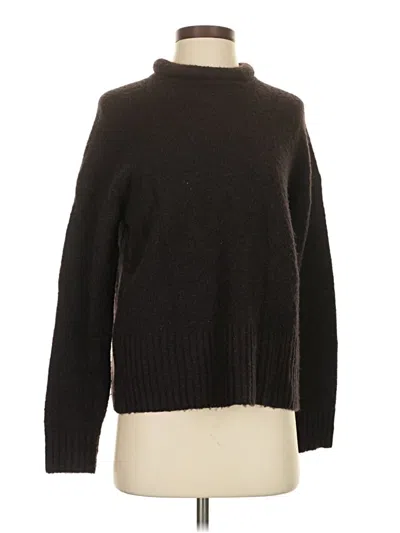 Pre-owned Madewell Turtleneck Sweater In Brown