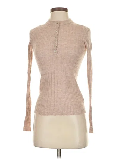 Pre-owned Madewell Turtleneck Sweater In Brown