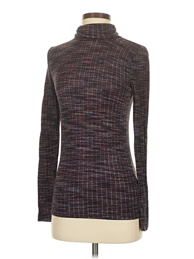 Pre-owned Madewell Turtleneck Sweater In Brown