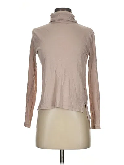 Pre-owned Madewell Turtleneck Sweater In Brown