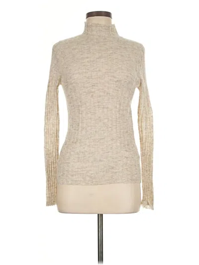 Pre-owned Madewell Turtleneck Sweater In Brown