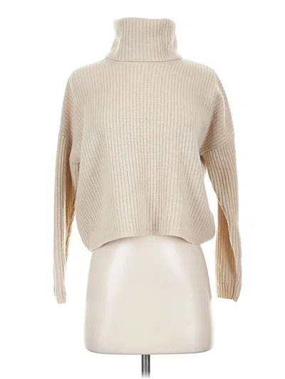 Pre-owned Madewell Turtleneck Sweater In Brown