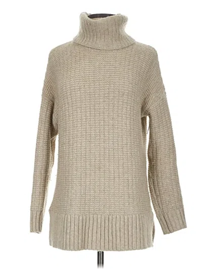 Pre-owned Madewell Turtleneck Sweater In Brown