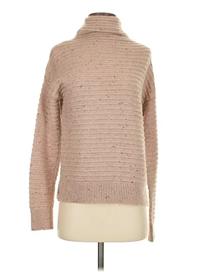 Pre-owned Madewell Turtleneck Sweater In Brown