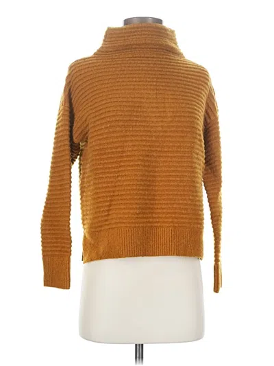 Pre-owned Madewell Turtleneck Sweater In Brown