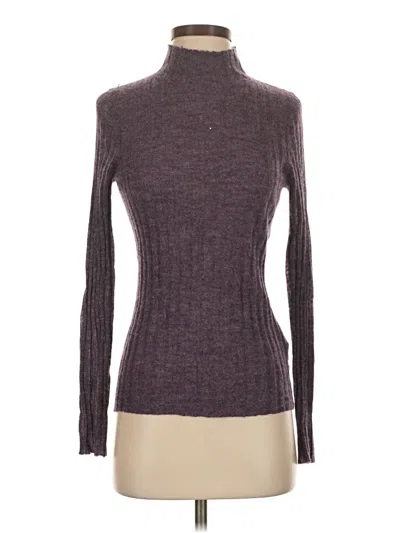 Pre-owned Madewell Turtleneck Sweater In Brown