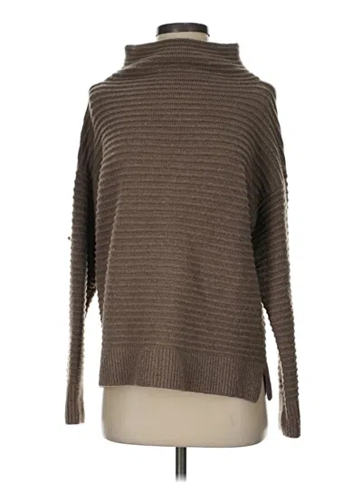 Pre-owned Madewell Turtleneck Sweater In Brown