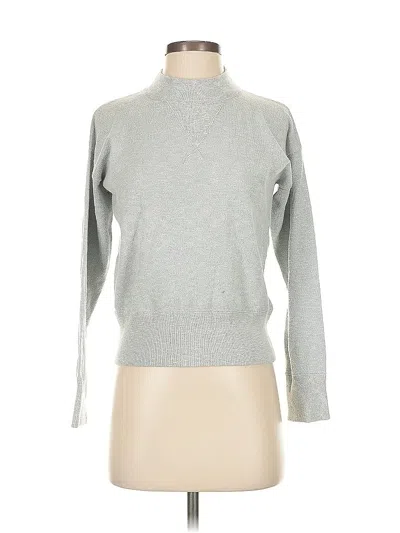 Pre-owned Madewell Turtleneck Sweater In Gray
