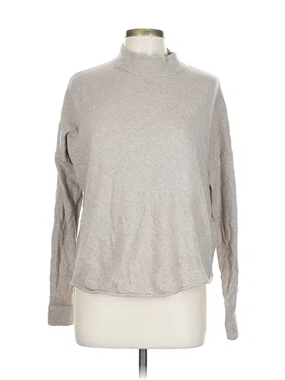 Pre-owned Madewell Turtleneck Sweater In Gray