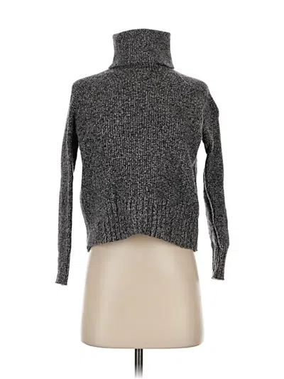 Pre-owned Madewell Turtleneck Sweater In Gray