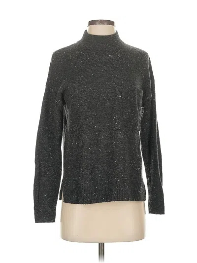 Pre-owned Madewell Turtleneck Sweater In Gray