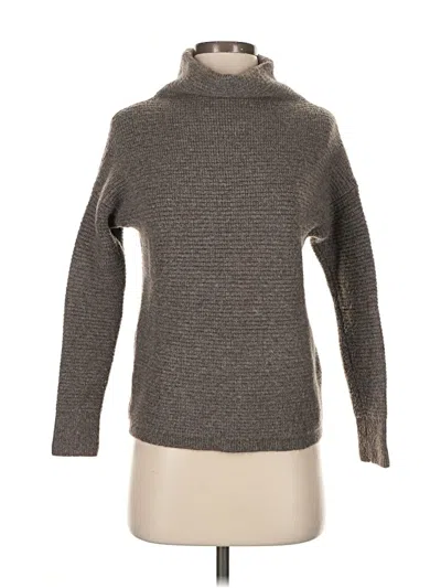 Pre-owned Madewell Turtleneck Sweater In Gray
