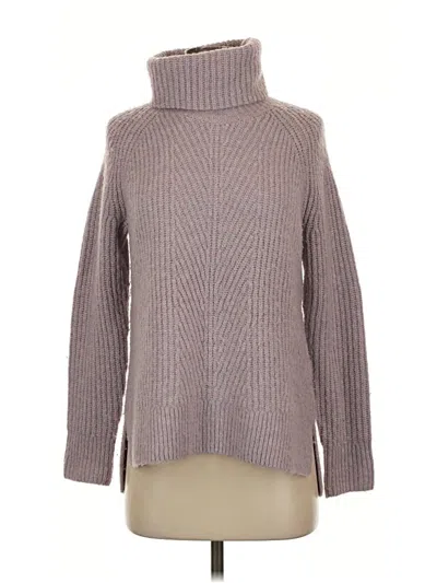 Pre-owned Madewell Turtleneck Sweater In Gray
