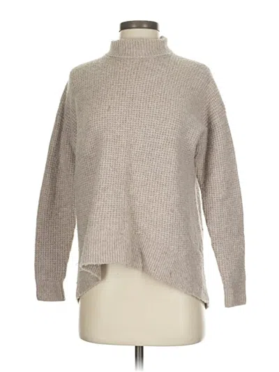 Pre-owned Madewell Turtleneck Sweater In Gray