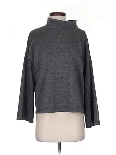 Pre-owned Madewell Turtleneck Sweater In Gray