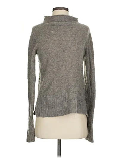 Pre-owned Madewell Turtleneck Sweater In Gray