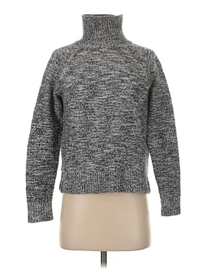 Pre-owned Madewell Turtleneck Sweater In Gray