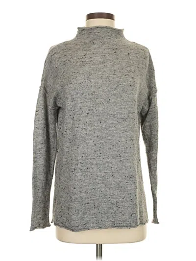 Pre-owned Madewell Turtleneck Sweater In Gray