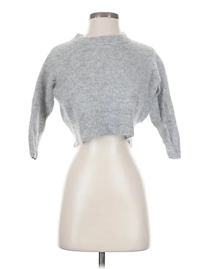 Pre-owned Madewell Turtleneck Sweater In Gray