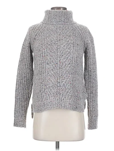 Pre-owned Madewell Turtleneck Sweater In Gray