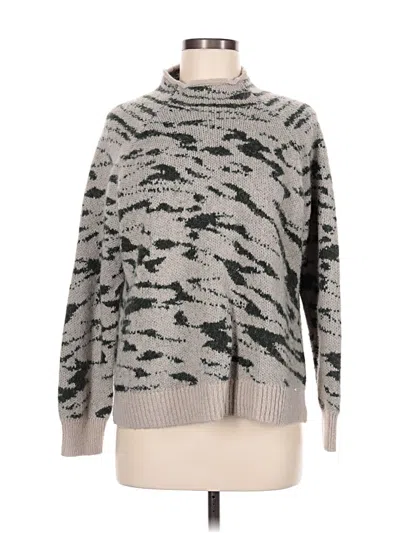 Pre-owned Madewell Turtleneck Sweater In Gray