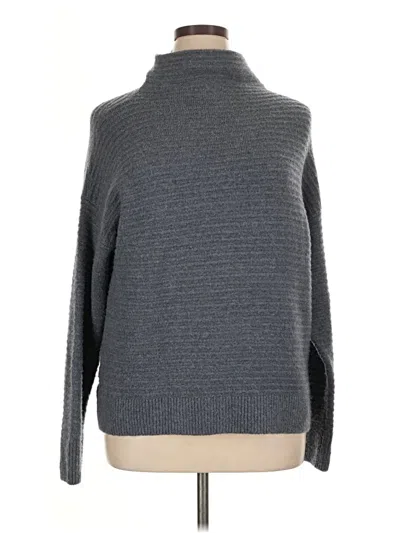 Pre-owned Madewell Turtleneck Sweater In Gray