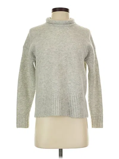 Pre-owned Madewell Turtleneck Sweater In Gray
