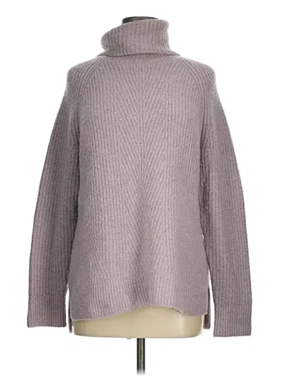 Pre-owned Madewell Turtleneck Sweater In Gray