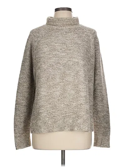 Pre-owned Madewell Turtleneck Sweater In Gray