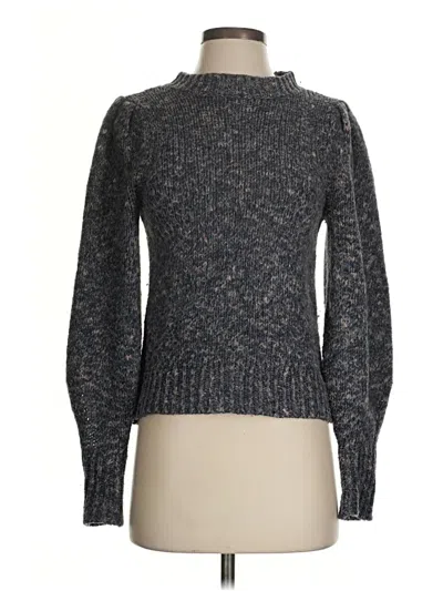 Pre-owned Madewell Turtleneck Sweater In Gray