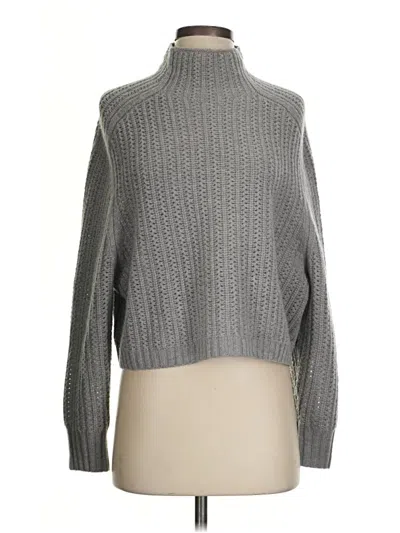 Pre-owned Madewell Turtleneck Sweater In Gray