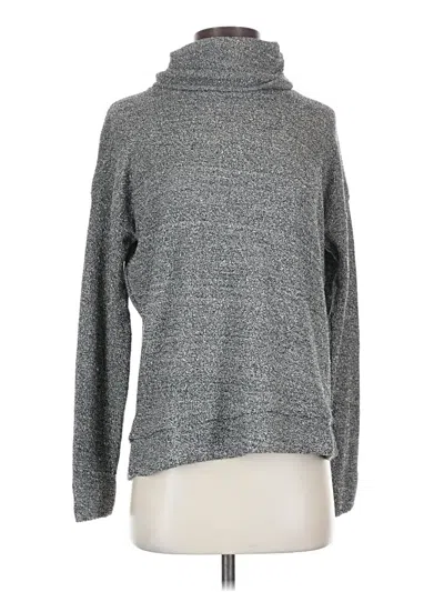Pre-owned Madewell Turtleneck Sweater In Gray