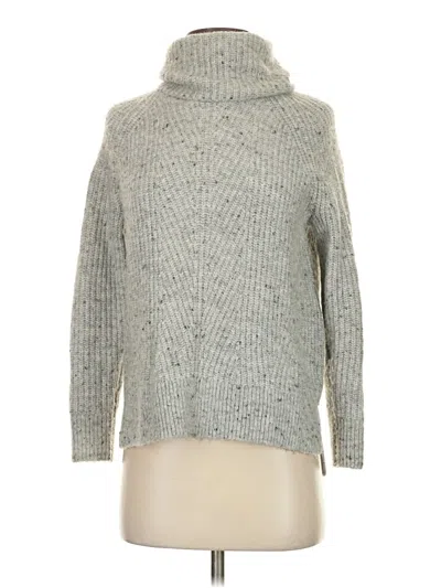 Pre-owned Madewell Turtleneck Sweater In Gray