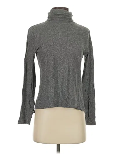 Pre-owned Madewell Turtleneck Sweater In Gray
