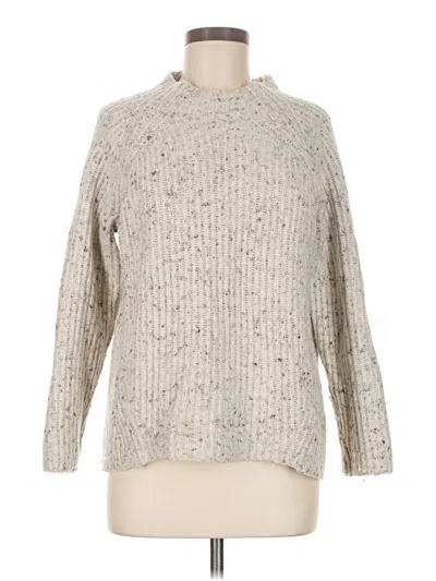 Pre-owned Madewell Turtleneck Sweater In Gray