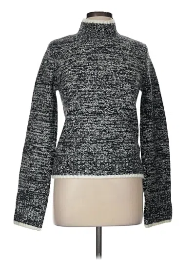 Pre-owned Madewell Turtleneck Sweater In Gray