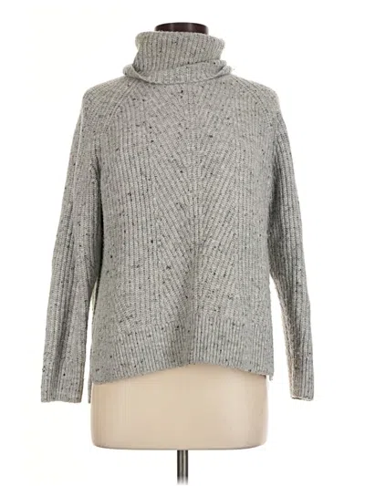 Pre-owned Madewell Turtleneck Sweater In Gray