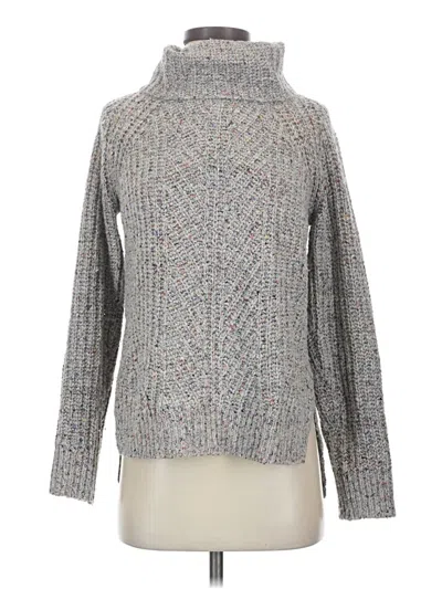 Pre-owned Madewell Turtleneck Sweater In Gray