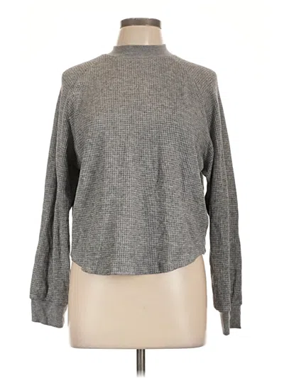 Pre-owned Madewell Turtleneck Sweater In Gray