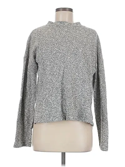 Pre-owned Madewell Turtleneck Sweater In Gray