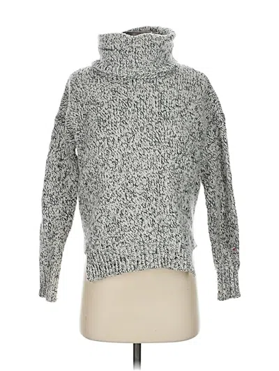 Pre-owned Madewell Turtleneck Sweater In Ivory
