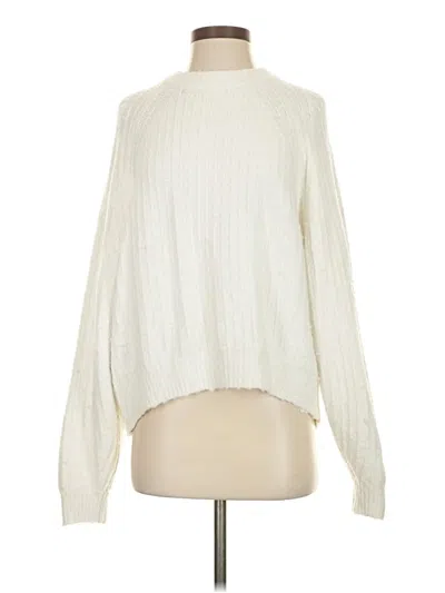 Pre-owned Madewell Turtleneck Sweater In Ivory
