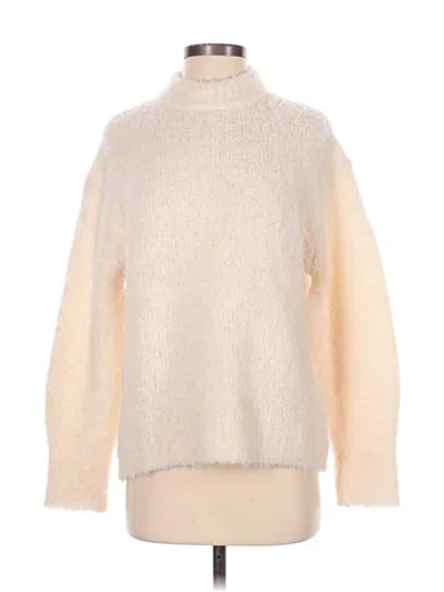 Pre-owned Madewell Turtleneck Sweater In Ivory