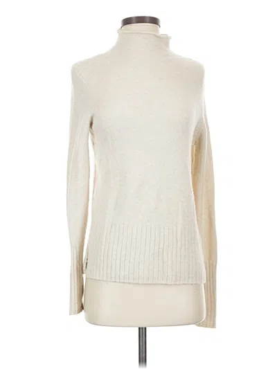 Pre-owned Madewell Turtleneck Sweater In Ivory