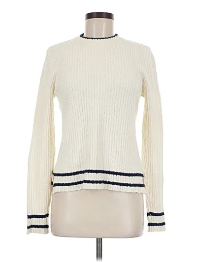 Pre-owned Madewell Turtleneck Sweater In Ivory