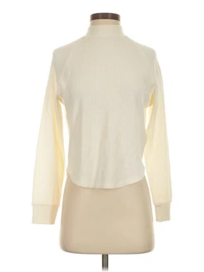 Pre-owned Madewell Turtleneck Sweater In Ivory