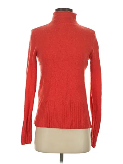 Pre-owned Madewell Turtleneck Sweater In Red