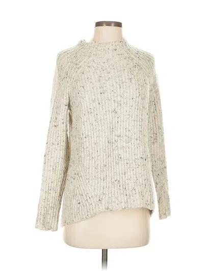 Pre-owned Madewell Turtleneck Sweater In Silver