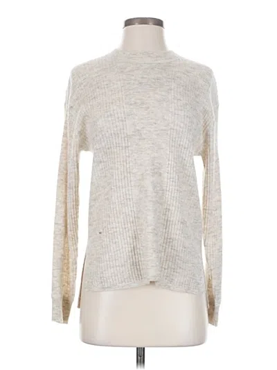 Pre-owned Madewell Turtleneck Sweater In Silver