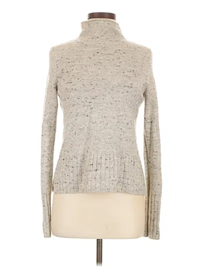 Pre-owned Madewell Turtleneck Sweater In Silver